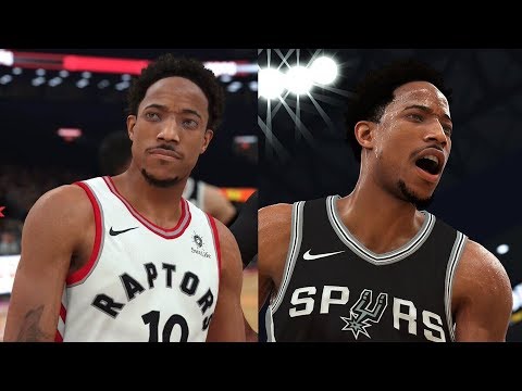 NBA 2K19 Kawhi Leonard, DeRozan Rating Screenshot!