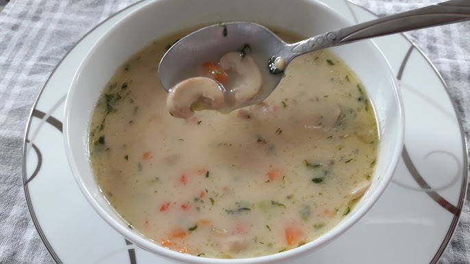 SEBZELİ MANTAR ÇORBASI TARİFİ ÇORBA TARİFLERİ#ASMR #semihanınnefisyemektarifleri#çorba