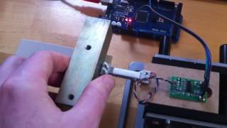 HX711 100g Load Cell Test Arduino Precision filtered