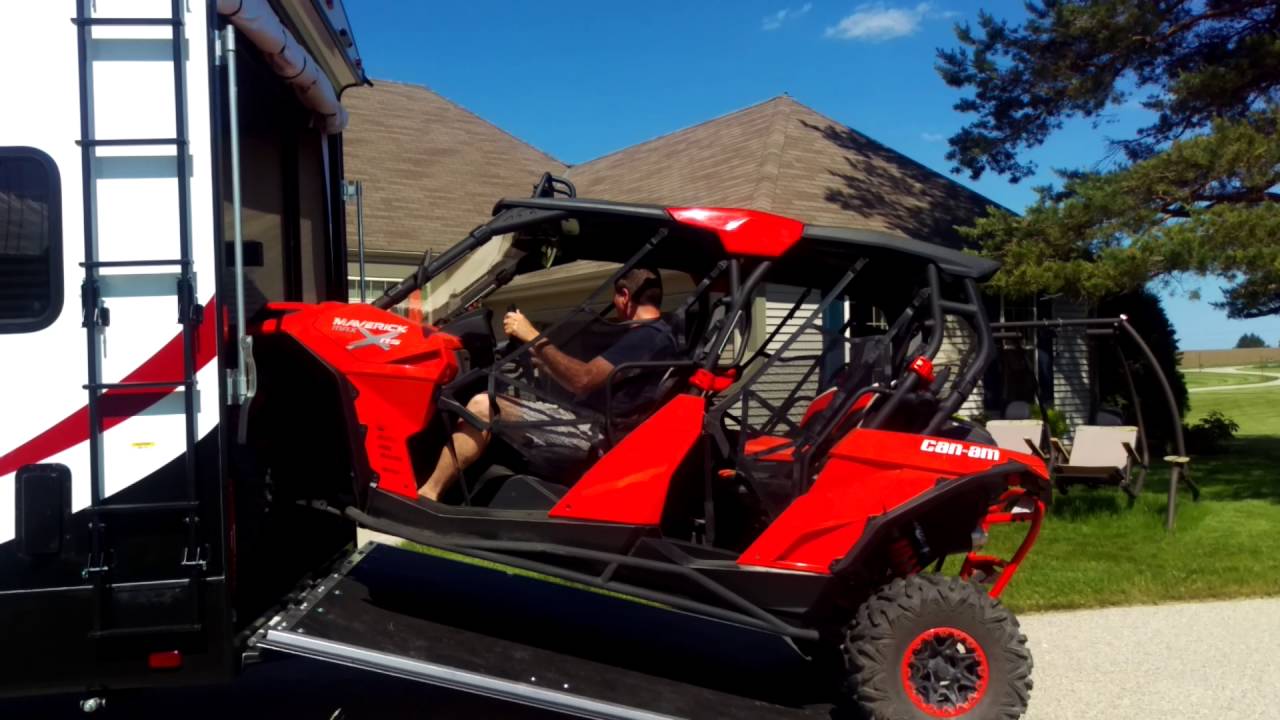 Can A Polaris Ranger Fit In Toy Hauler – Wow Blog Toy Haulers That Fit A 4 Seat Maverick