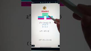 PEMDAS #mdas #maths #math #mathoperations