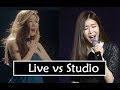 다비치 이해리 (DAVCHI) Lee Haeri eating CDs | Live vs Studio