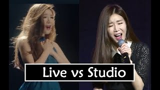 다비치 이해리 (DAVCHI) Lee Haeri eating CDs | Live vs Studio