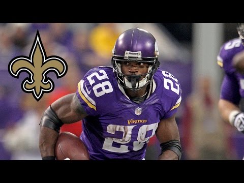 Video: Adrian Peterson ký hợp đồng hai năm với New Orleans Saints