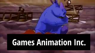 Games Animation Inc Logo 20 Years Version 1998-1999 
