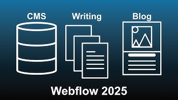 Learn Webflow in 2025! Lesson 12 Creating Blogs with CMS and AI
