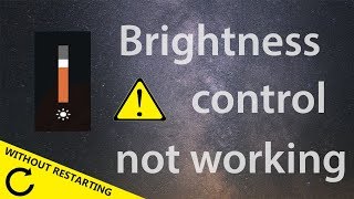 WINDOWS 10 | Brightness Control Not Working | QUICK FIX | NO RESTART screenshot 5