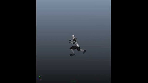 Nimja Sneak Walk demo Autodesk Maya