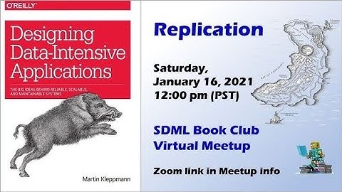 Designing Data-Intensive Applications - Replication [Virtual]