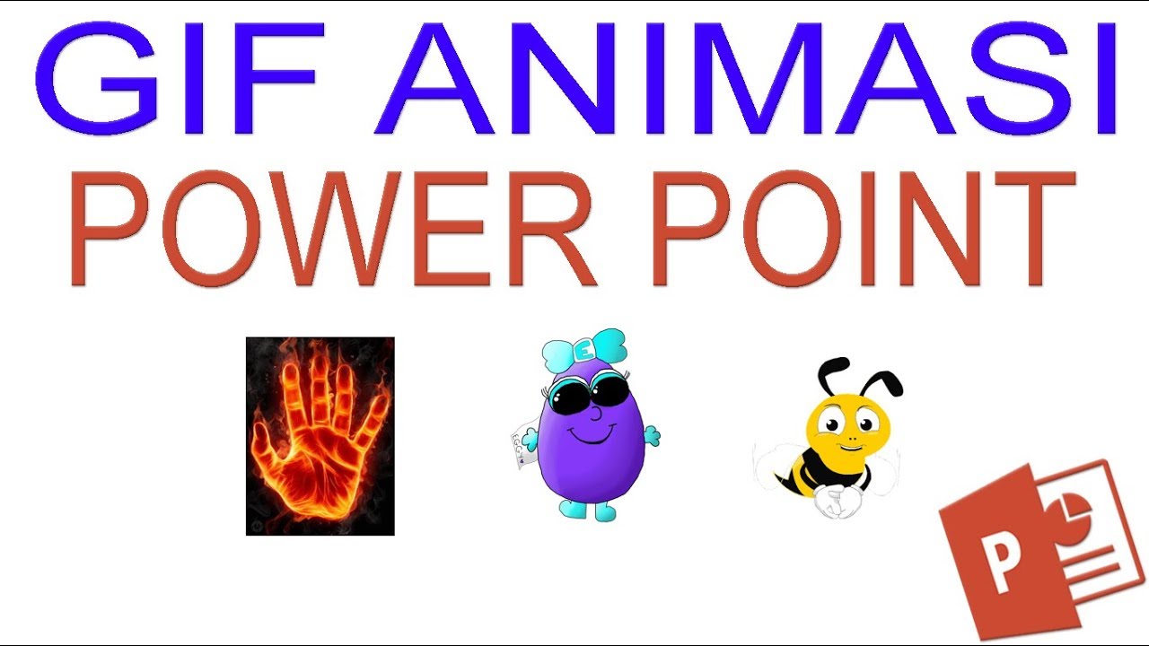 3 Cara Menambahkan Gif Animasi Pada Powerpoint Video Tutorial