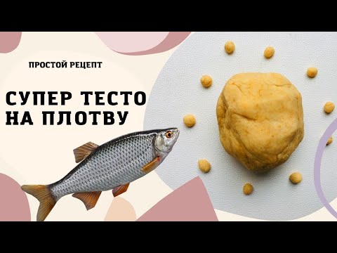 Видео: Идеальное тесто на плотву и другую белую рыбу.