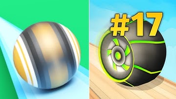 Sky rolling ball 3D VS Action ball | All Levels ( Part - 17) | Walkthrough | Android Gameplay |