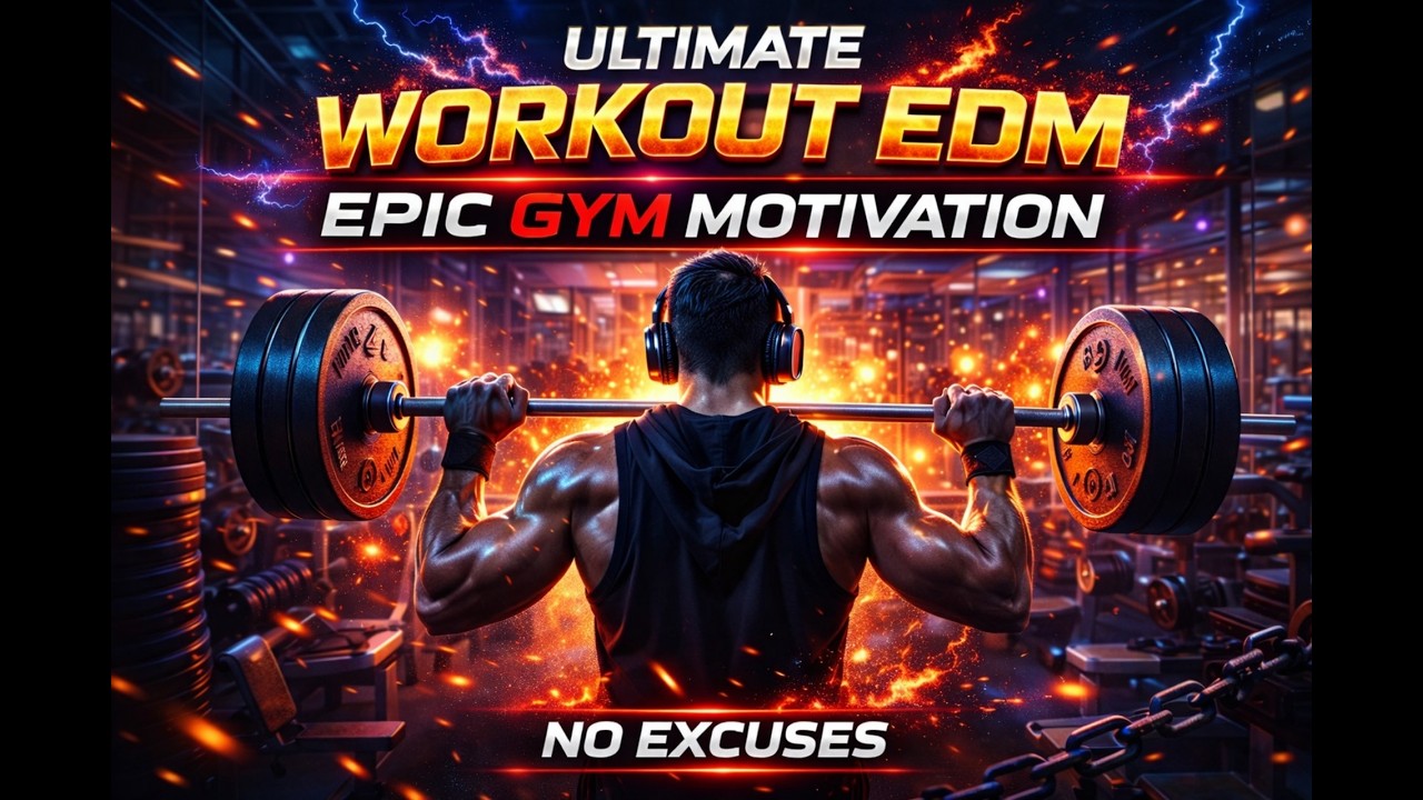 Play List NO EXCUSES 🔥 Ultimate Workout EDM 2026 | Gym Motivation Mix