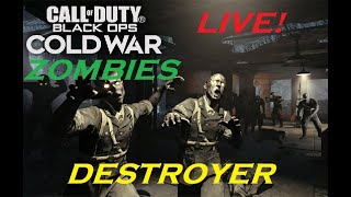 CALL OF DUTY: COLD WAR ZOMBIES LIVE GAMEPLAY #2 (HD) ! (NOT A PRO!)