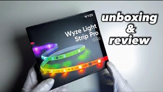 Wyze Light Strip Pro Unboxing Review Illuminate Your Space