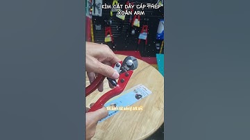 Kìm cắt cáp thép xoắn - Kìm cắt dây thắng - dây phanh ARM Japan #dụngcụnhật #armtool #pliercutter