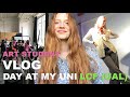 Funky Vlog |  &#39;Day At My Uni&#39; at London College of Fashion (UAL) Year 2 #LCF