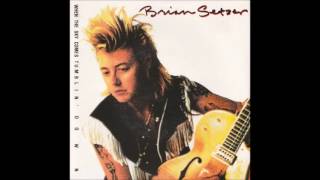 BRIAN SETZER  ,,,,,,,,,,,, 01 the sky comes tumbling down ,,,,,,,,,,,,,, 02 cross of love ,,,,,,,,,,