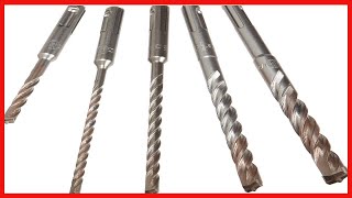 Dewalt Sds Plus Bits Set, Rock Carbide Tip, 5-Piece Dw5470