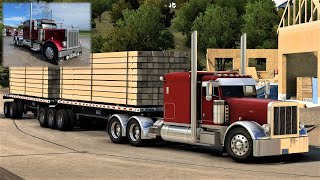 *CALLTHEMALL*  Cat C15 6nz  Peterbilt 379 @callthemall | American Truck Simulator | Logitech G27