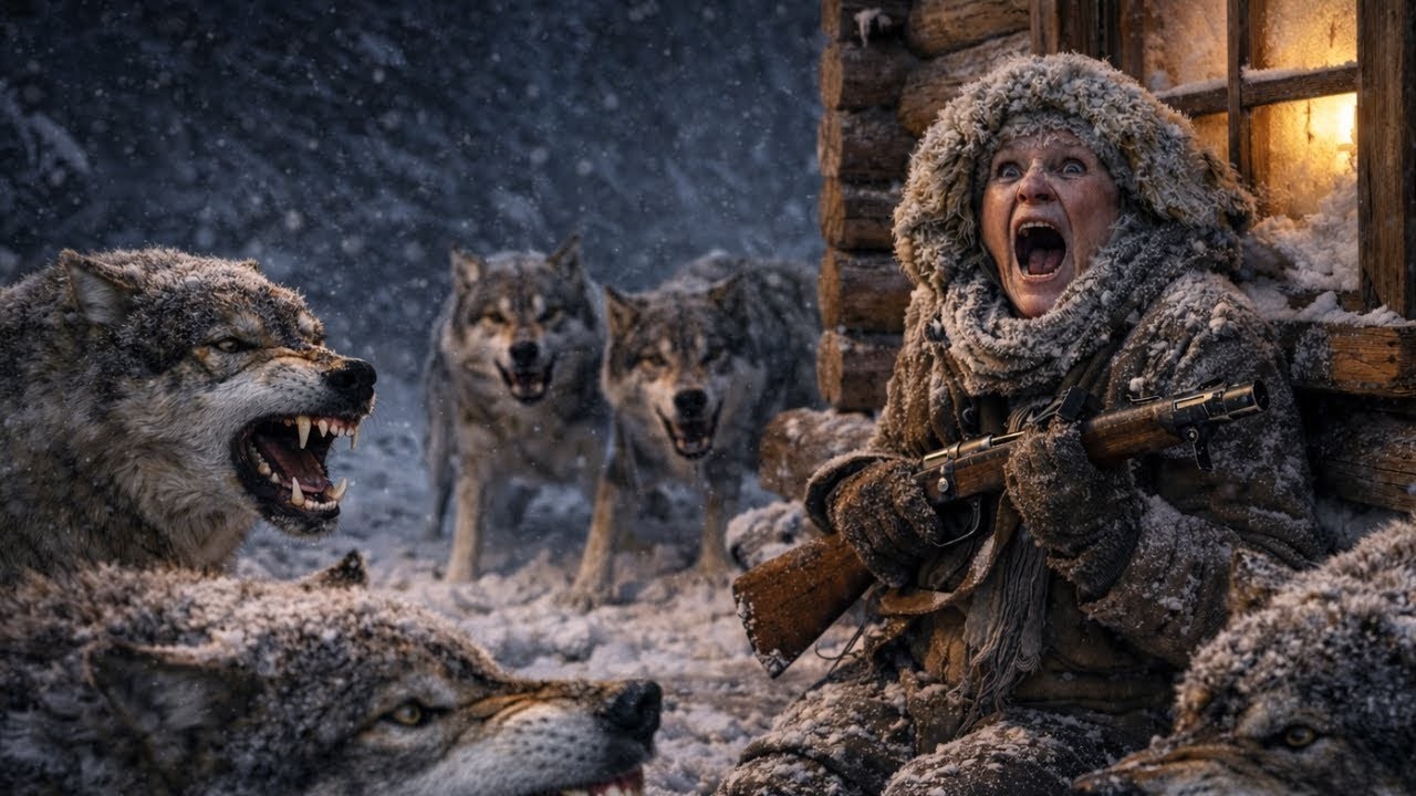 Surviving Minus 70 Degrees   Old Widow Protects Her Cabin From Wolves in Siberian Taiga