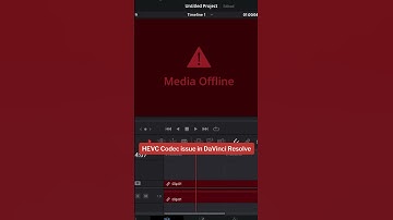 How to fix Media Offline in Davinci Resolve 18 | HEVC Codec issue fix | #davinciresolve #2024
