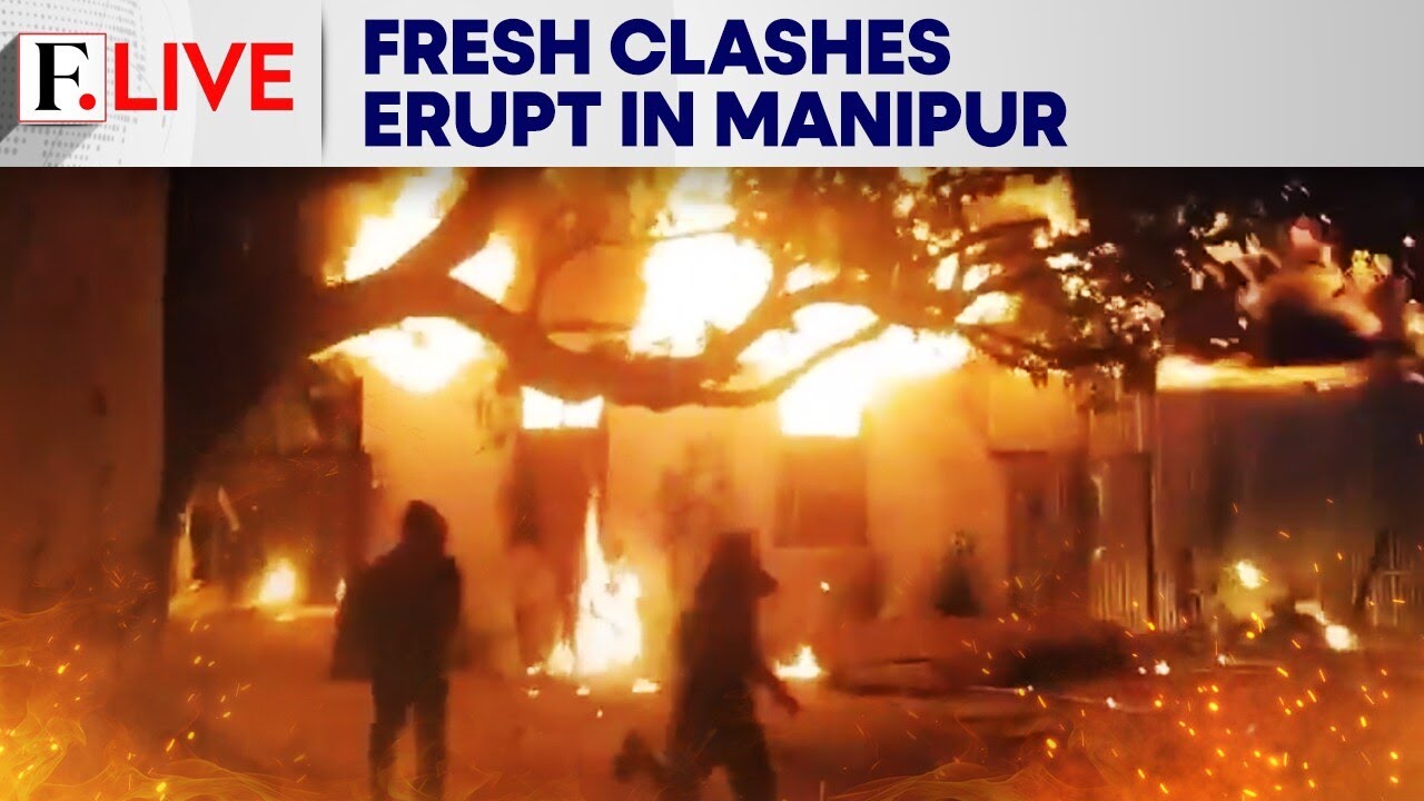 Manipur: Fresh Violence in Ukhrul; New CM Y. Khemchand Singh Urges Peace | Firstpost Live | N18G