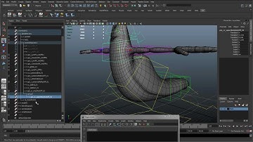 32 - Setting up follow attributes (Cartoon character rigging series)