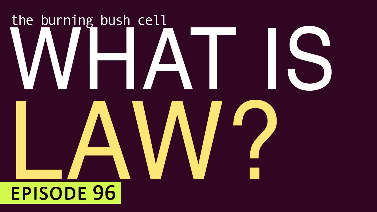 Ep. 96 II What is LAW? II the burning bush cell