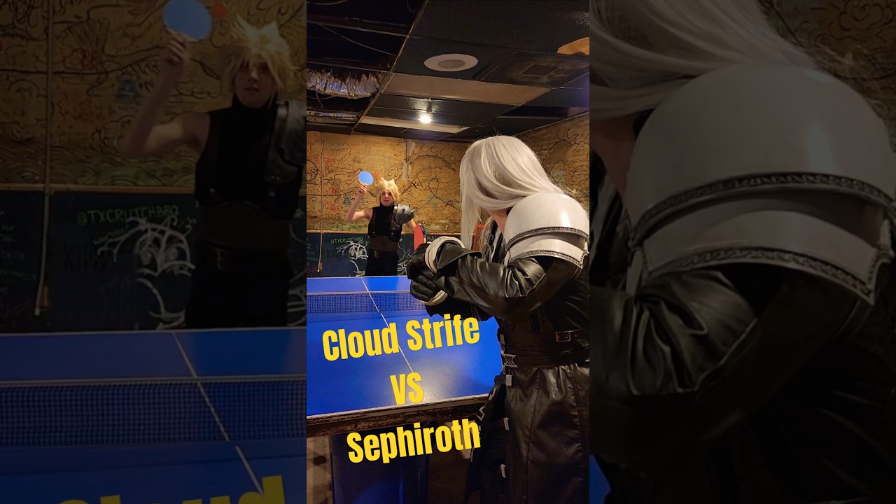 Cloud VS Sephiroth 