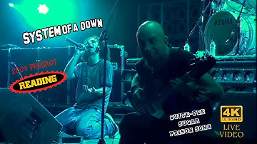 System Of A Down 🎸Suite-Pee🚽Sugar🍬Prison Song👮 Proshot 🎥Reading Festival📅2003.08.24 (4K | 60 FPS)