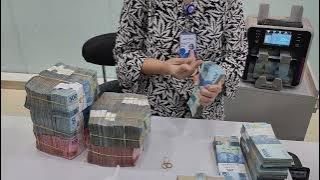 Proses setor Rp 408 juta rupiah