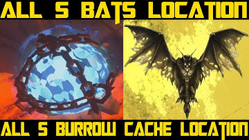 The Slag pit 2-1 . All 5 Bats and Soul Burrow caches location, Darksiders Genesis