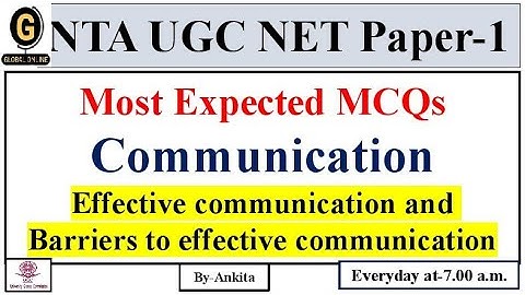 NTA UGC NET Paper-1 | Most Expected MCQs | Communication| Unit-3  |For Upcoming Exam 2022