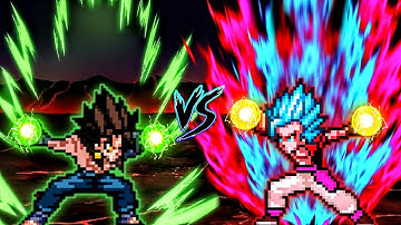 Vegito Ikari SSJ4 (New) VS Gogeta (all form) in Jump Force Mugen