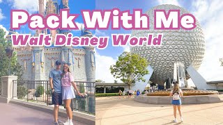 Pack With Me for DISNEY WORLD  Disney Park Outfits & What's in My Park Bag