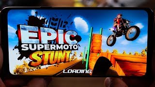 Epic supermoto stunt - Motorcycle Stunt Game - Android Gameplay 1080p screenshot 1