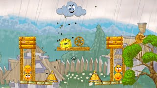 Cover orange 🍊 | Season 11 | Level 11 - 20 | Nought cloud | Rainy day | Cute fruits | Funny game