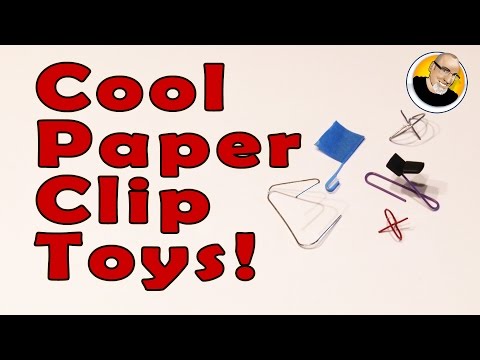 Cool Paper Clip Toys!