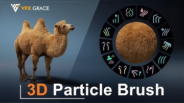 Blender 3.0 Addon  | 3D Particle Brush | VFX Grace