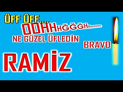 İyi ki Doğdun Ramiz İsme Özel Komik Doğum Günü Şarkısı