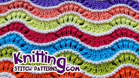 HowToKnit Rainbow Feather and Fan