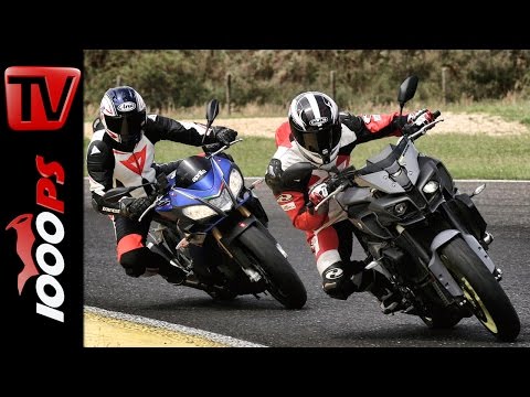 Aprilia Tuono V4 1100 RR vs. Yamaha MT-10 | Vergleichstest Rennstrecke Aprilia Tuono V4 1100 RR vs. Yamaha MT-10 | Vergleichstest Rennstrecke