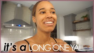Just Last Month.. VLOG | Updates | Hair Color | Family | cleaning my closet