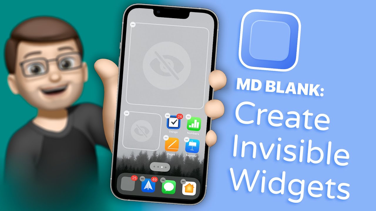 Create Invisible Widgets To Place Your App Icons Anywhere YouTube