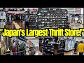 Japan's BIGGEST Thrift Store: Bookoff Super Bazaar Tour! Huge Secondhand Shop!