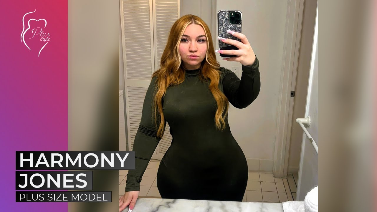 Harmony Jones (Katty Cakez): Plus Size Curvy Fashion Model | Bio