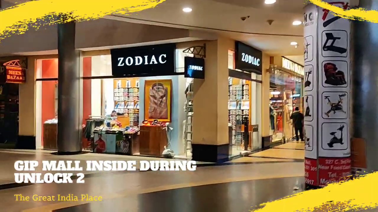 Unlock 2 : The Great India Place (GIP) Mall Inside Tour | 8 July 2020 ...