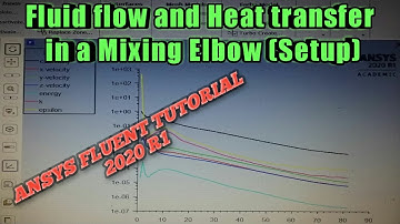 ANSYS WORKBENCH|ANSYS FLUENT|CFD| How to Setup Fluid flow and heat transfer in a Mixing Elbow Part 3