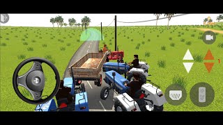 Indian tractor driving level 6. Indian tractor game cartoon